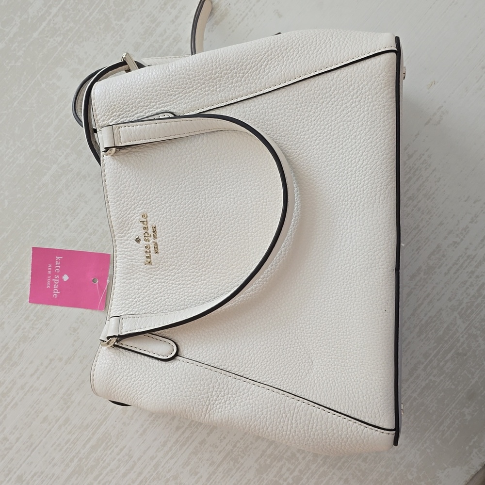 Kate Spade Jackson Medium Triple Compartment Leather Satchel